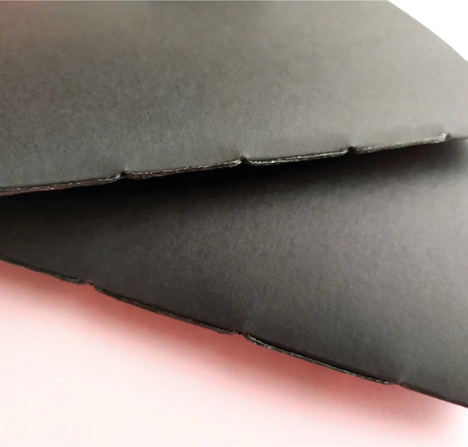 Hand-stitched Notebook with Yellow Paper, Kraft Cover, 60 Pages, Plain, Dotted, Lined or Squares Pages