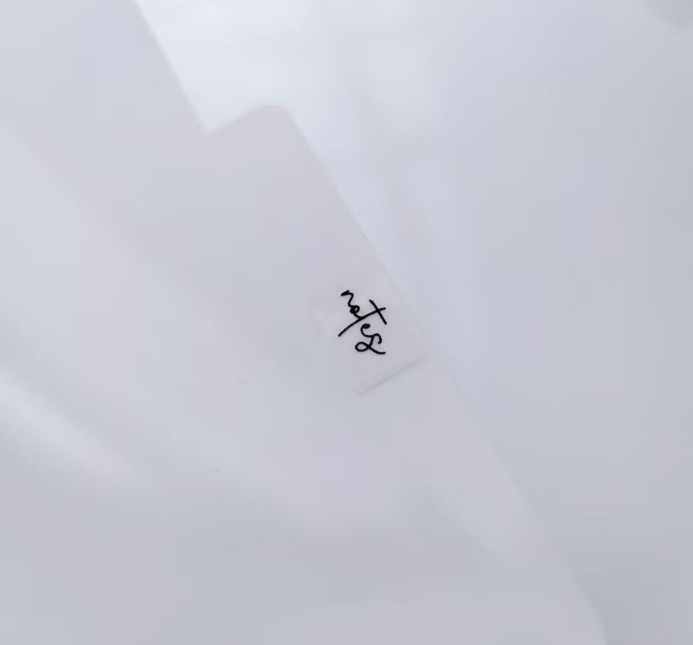 White PVC Planner Dividers with Custom Text on Tabs