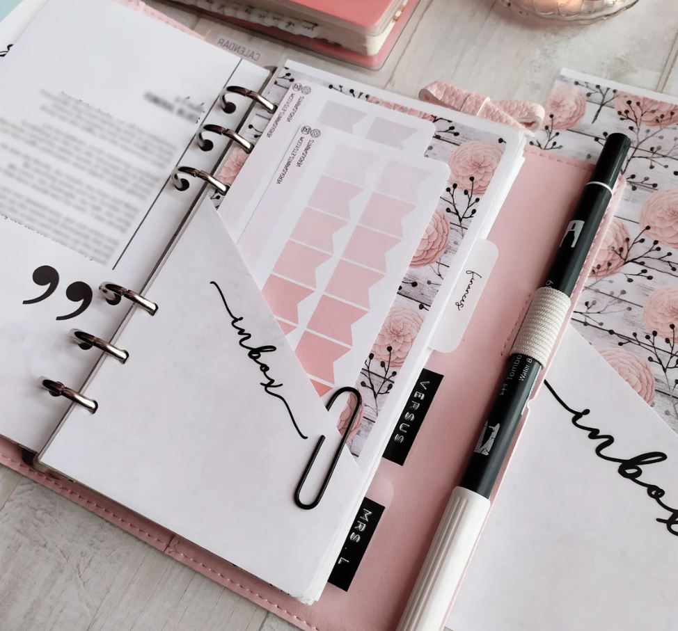 Dashboard Pocket For Ring Planners