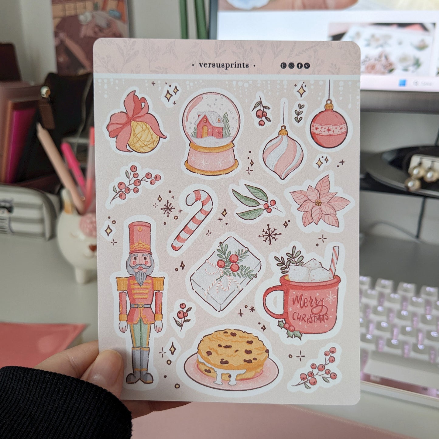 Christmas Sticker Sheet, Part 1