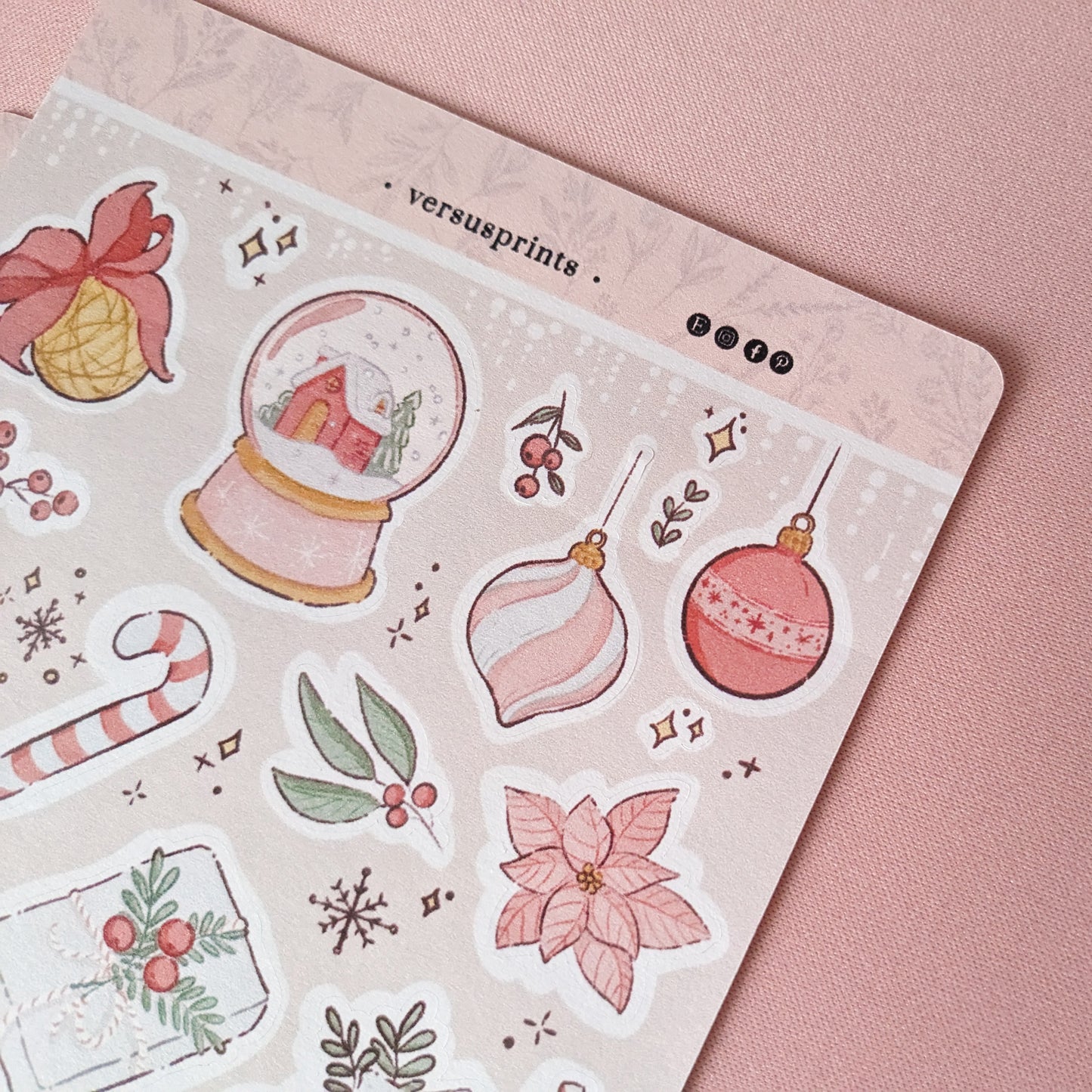 Christmas Sticker Sheet, Part 1