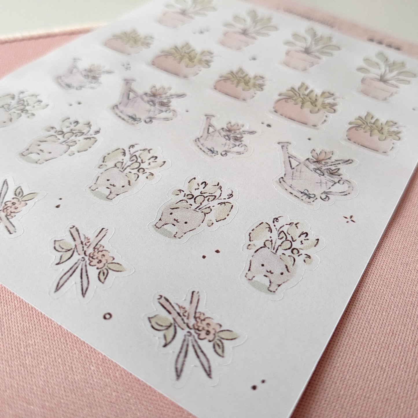 Adesivi decorativi per Planner, Giardinaggio e Piante