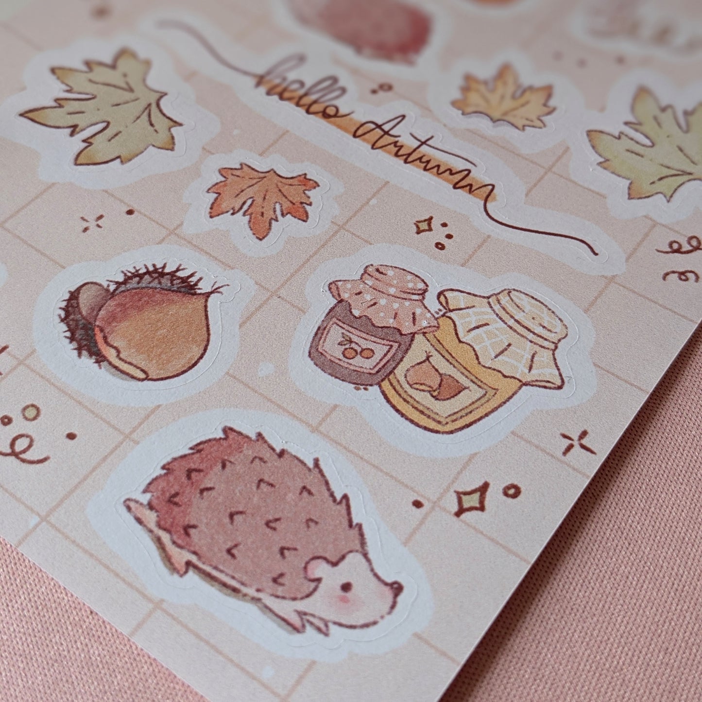 Autumn Planner Sticker Sheet