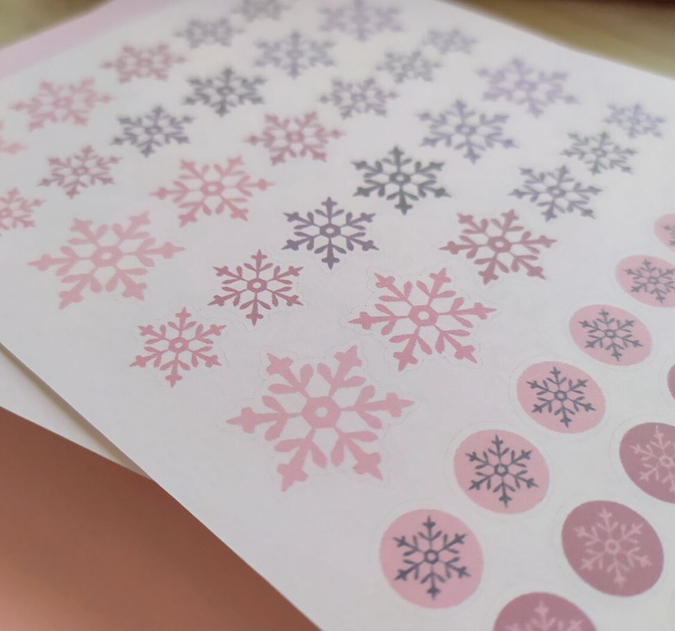 Decorative Winter Stickers