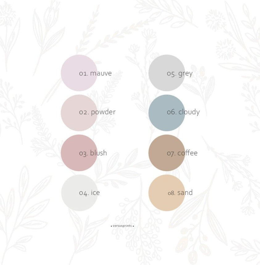 Clear Hexagon Stickers, 8 Colors